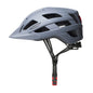 Bike Helmet with USB Rechargeable Tail Light Detachable Visor and Removable Pads