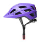 Bike Helmet with USB Rechargeable Tail Light Detachable Visor and Removable Pads