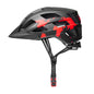 Bike Helmet with USB Rechargeable Tail Light Detachable Visor and Removable Pads