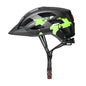 Bike Helmet with USB Rechargeable Tail Light Detachable Visor and Removable Pads