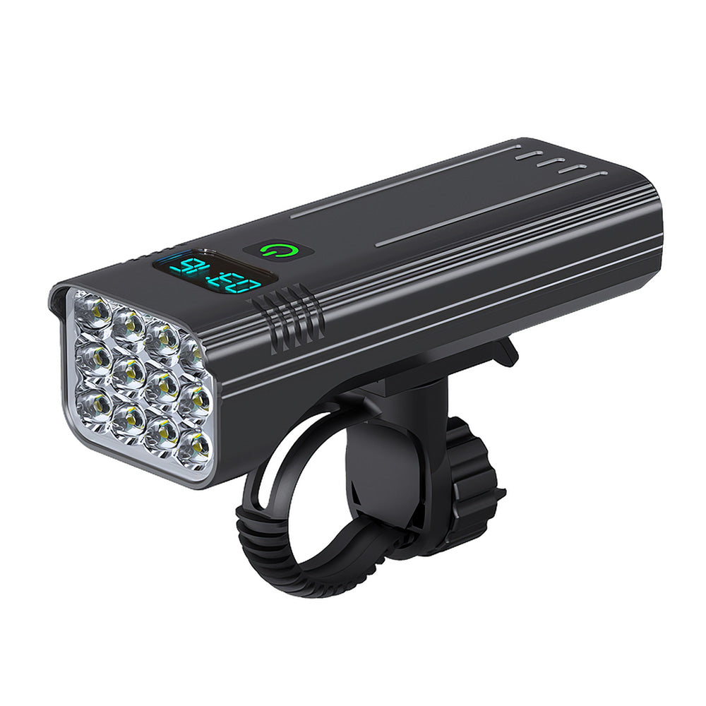 Ultra-Bright 12 LED Bike Lights for Night Riding Set 10000mAh