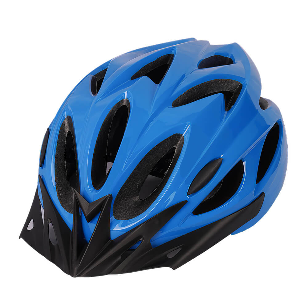 Eco-Friendly Lightweight Unisex Bike Helmet with Pads & Visor