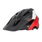 Mountain Bike Helmet with LED Tail Light Action Camera Mount and Detachable Chin Rest