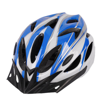 Eco-Friendly Lightweight Unisex Bike Helmet with Pads & Visor