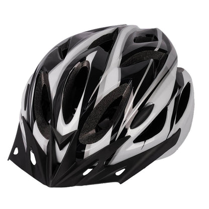 Eco-Friendly Lightweight Unisex Bike Helmet with Pads & Visor