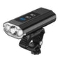1200 Lumen USB-C Bike Light - Spot/Flood Beam Combo for Night Cycling, Rechargeable Bicycle Headlight