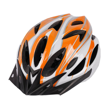 Eco-Friendly Lightweight Unisex Bike Helmet with Pads & Visor