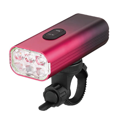 LED Bike Headlight for Night Riding 10000 mAh USB Rechargeable