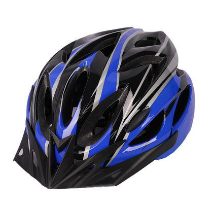 Eco-Friendly Lightweight Unisex Bike Helmet with Pads & Visor