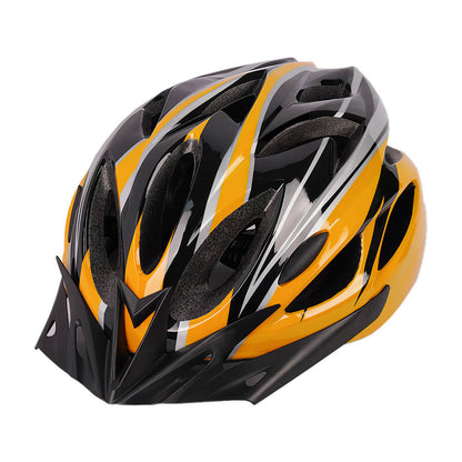 Eco-Friendly Lightweight Unisex Bike Helmet with Pads & Visor