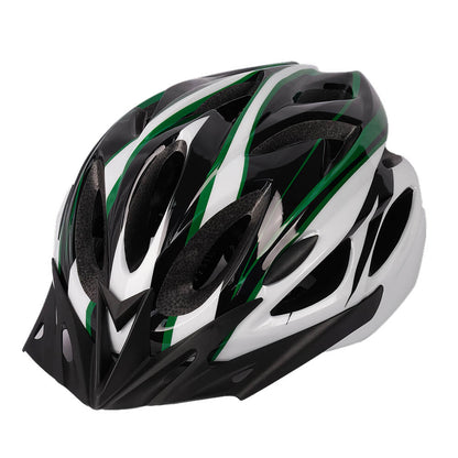 Eco-Friendly Lightweight Unisex Bike Helmet with Pads & Visor